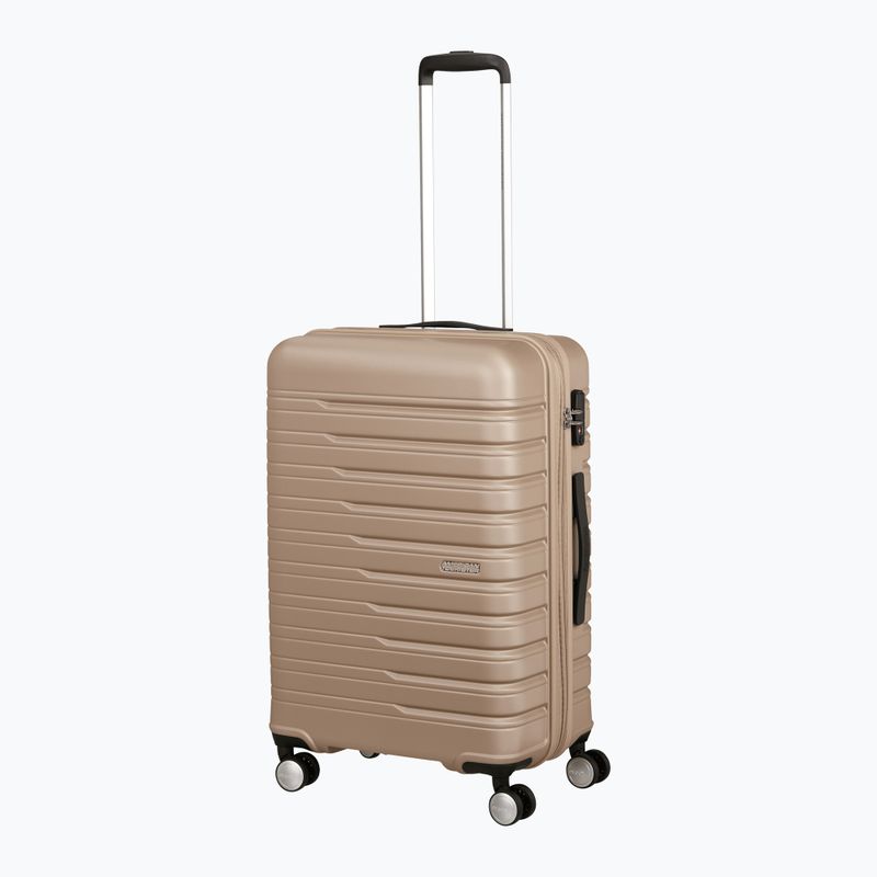 Walizka podróżna American Tourister Flashline Spinner 67 75 l ivory gold 5