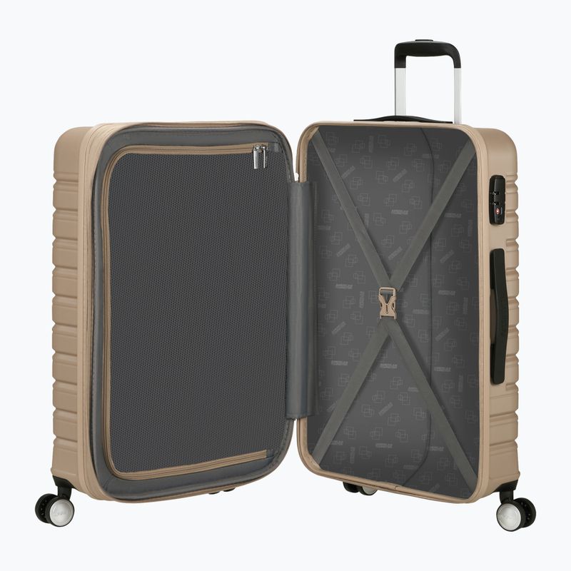 Walizka podróżna American Tourister Flashline Spinner 67 75 l ivory gold 6