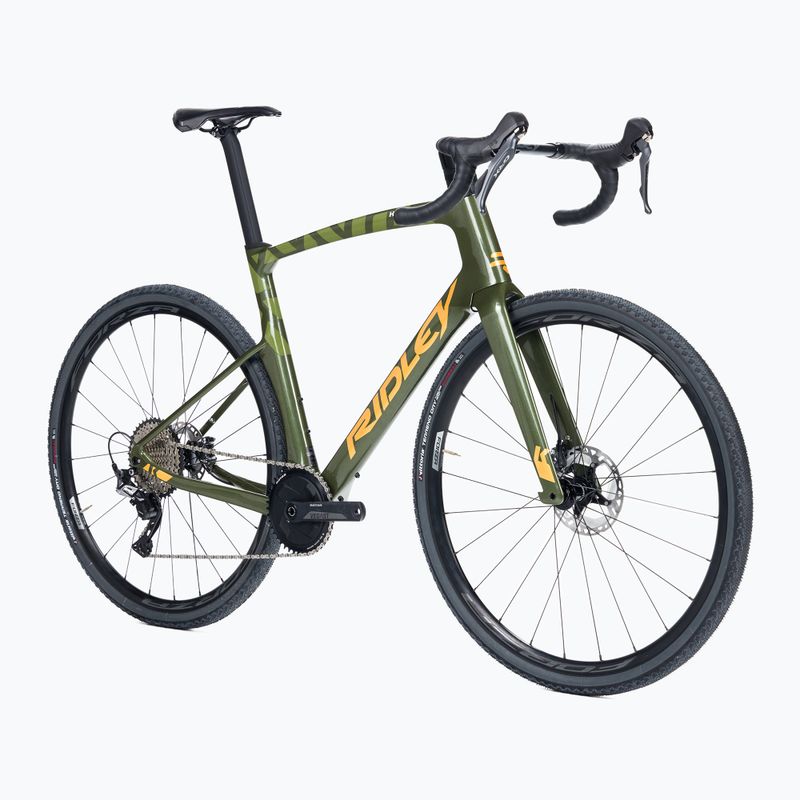 Rower gravelowy Ridley Kanzo Fast GRX800 1x KAF01As green/gold/green 2