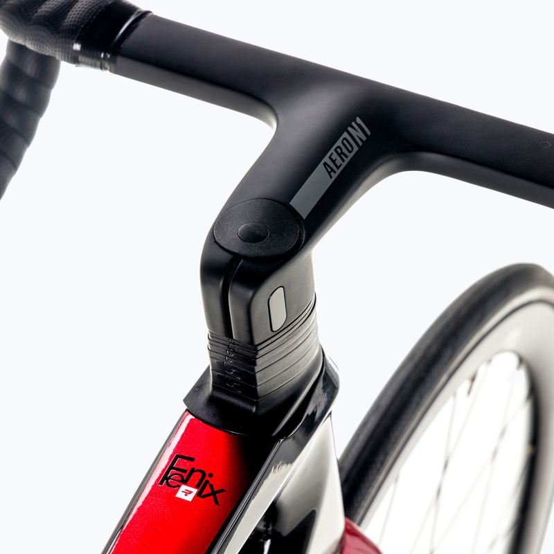 Rower szosowy Ridley Fenix SLiC Ultegra DI2 FSD30As black candu red/metallic white 6