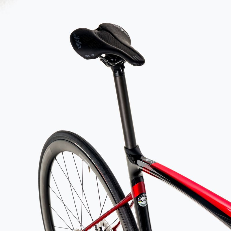 Rower szosowy Ridley Fenix SLiC Ultegra DI2 FSD30As black candu red/metallic white 8