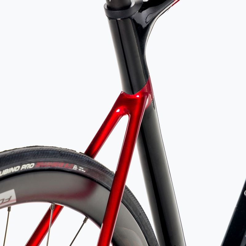 Rower szosowy Ridley Fenix SLiC Ultegra DI2 FSD30As black candu red/metallic white 9