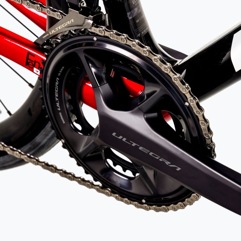 Rower szosowy Ridley Fenix SLiC Ultegra DI2 FSD30As black candu red/metallic white 10