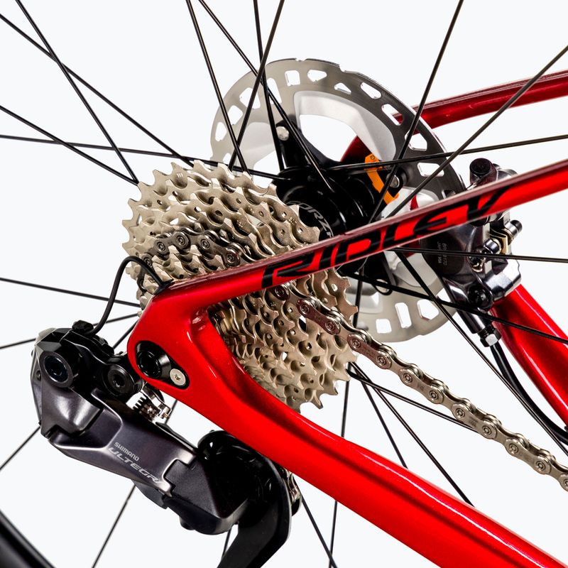 Rower szosowy Ridley Fenix SLiC Ultegra DI2 FSD30As black candu red/metallic white 11