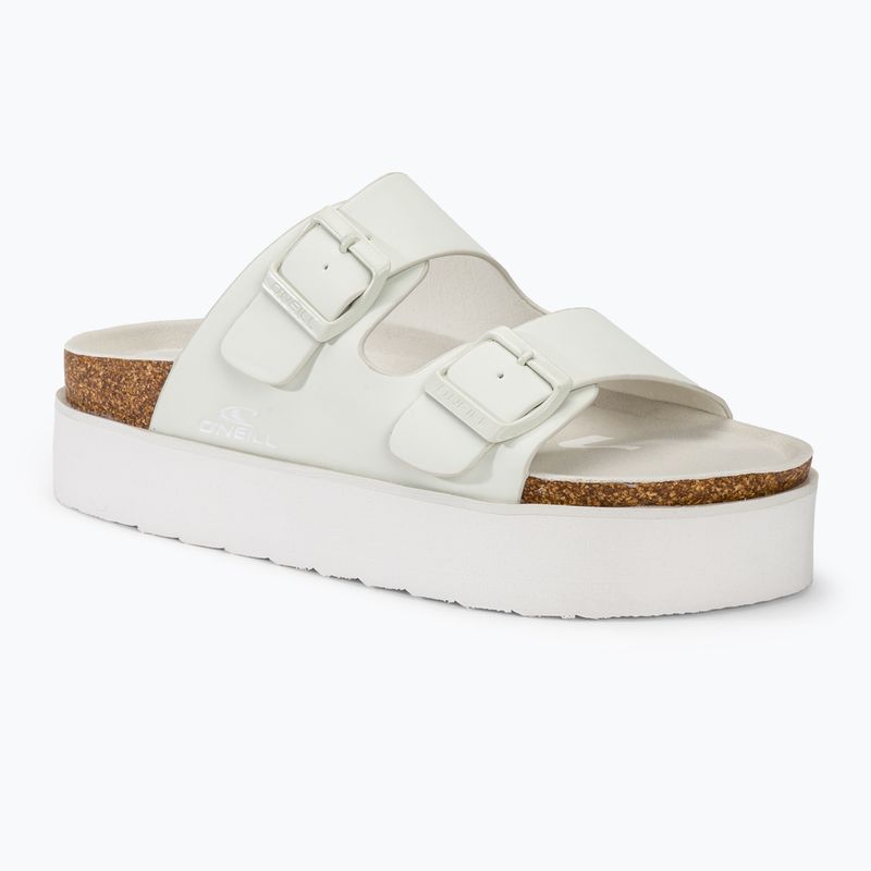 Klapki damskie O'Neill Platform Low off white