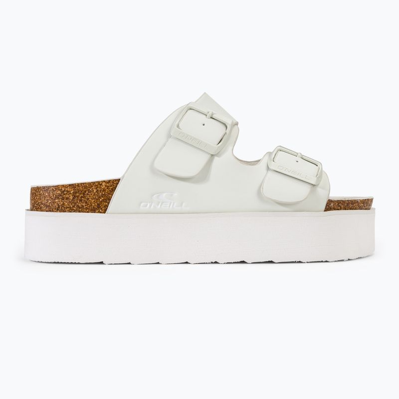 Klapki damskie O'Neill Platform Low off white 2