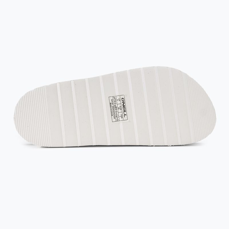 Klapki damskie O'Neill Platform Low off white 4