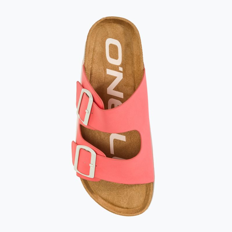 Klapki damskie O'Neill Platform Low brighr coral 5