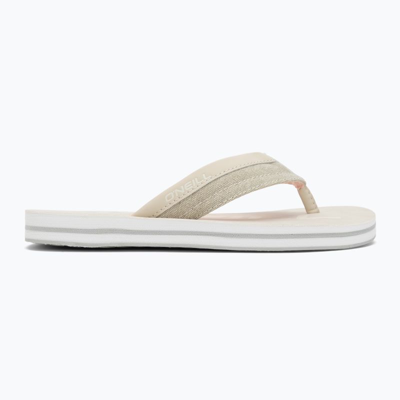 Japonki damskie O'Neill Marin Flipflop Low oatmeal 2