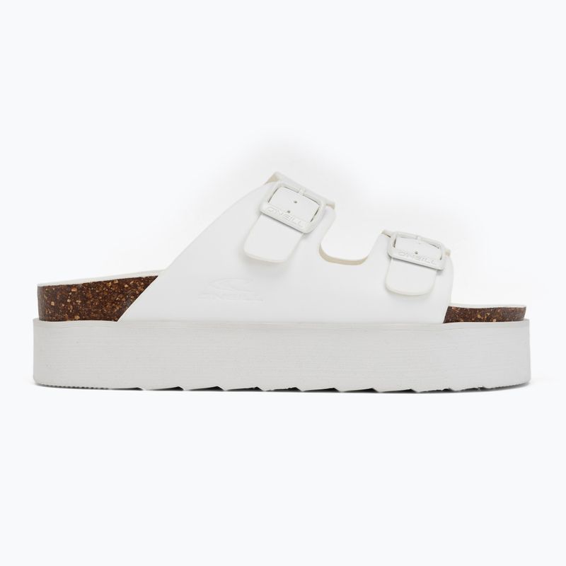 Klapki damskie O'Neill Sandy Platform Slider Low off white 2