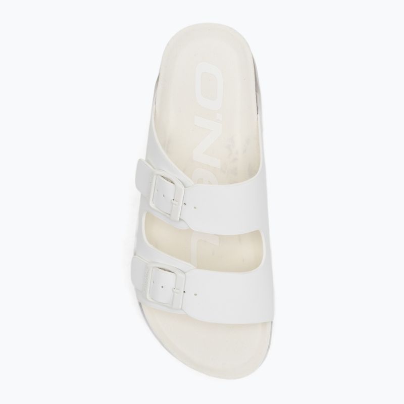 Klapki damskie O'Neill Sandy Platform Slider Low off white 5