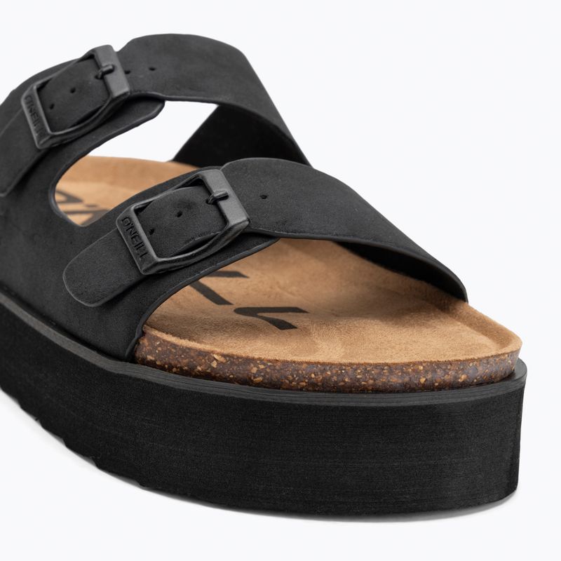 Klapki damskie O'Neill Sandy Platform Slider Low black 7