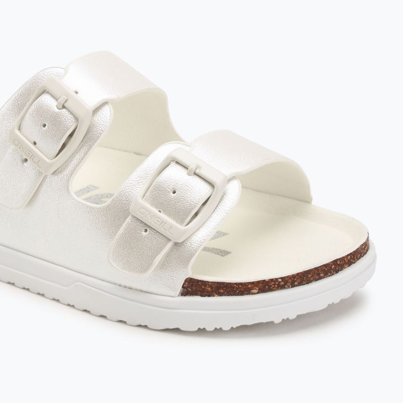 Klapki dziecięce O'Neill Haleiwa Slider Low Jr off white 7
