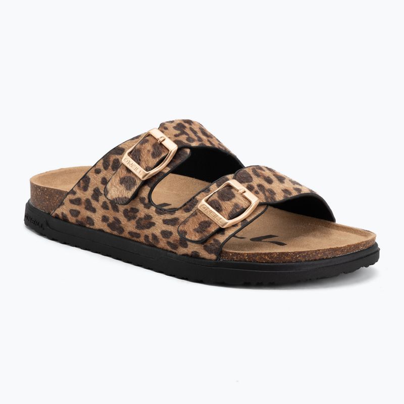 Klapki damskie O'Neill Sandy Low leopard