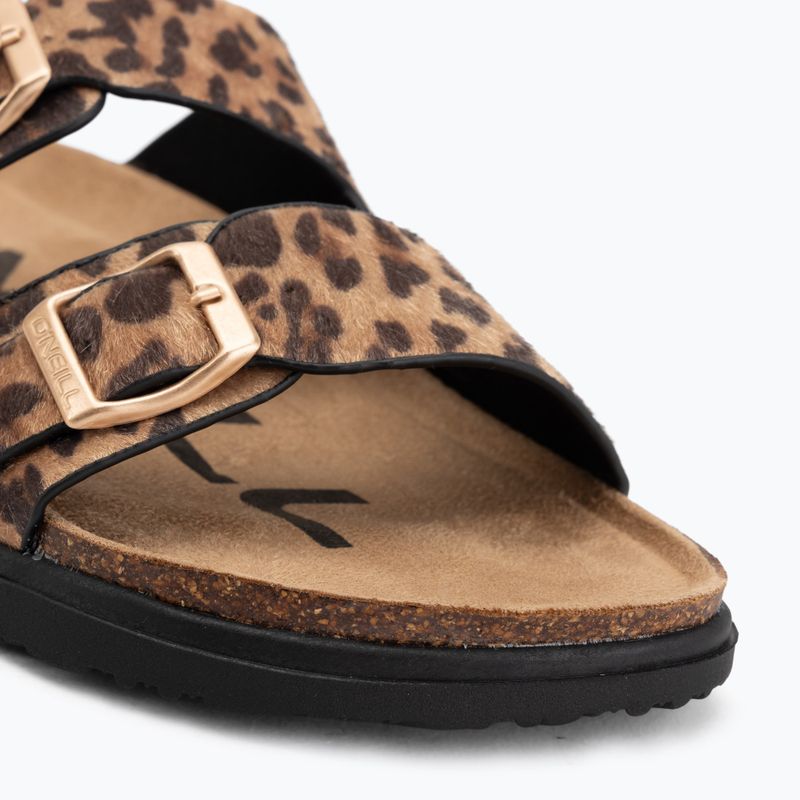 Klapki damskie O'Neill Sandy Low leopard 7