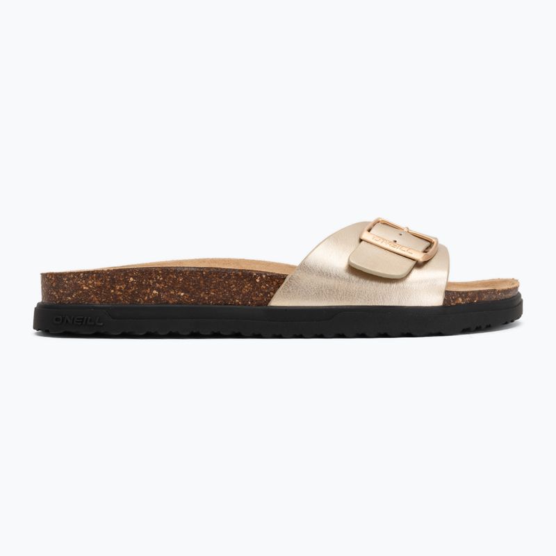 Klapki damskie O'Neill Solana Low gold 2