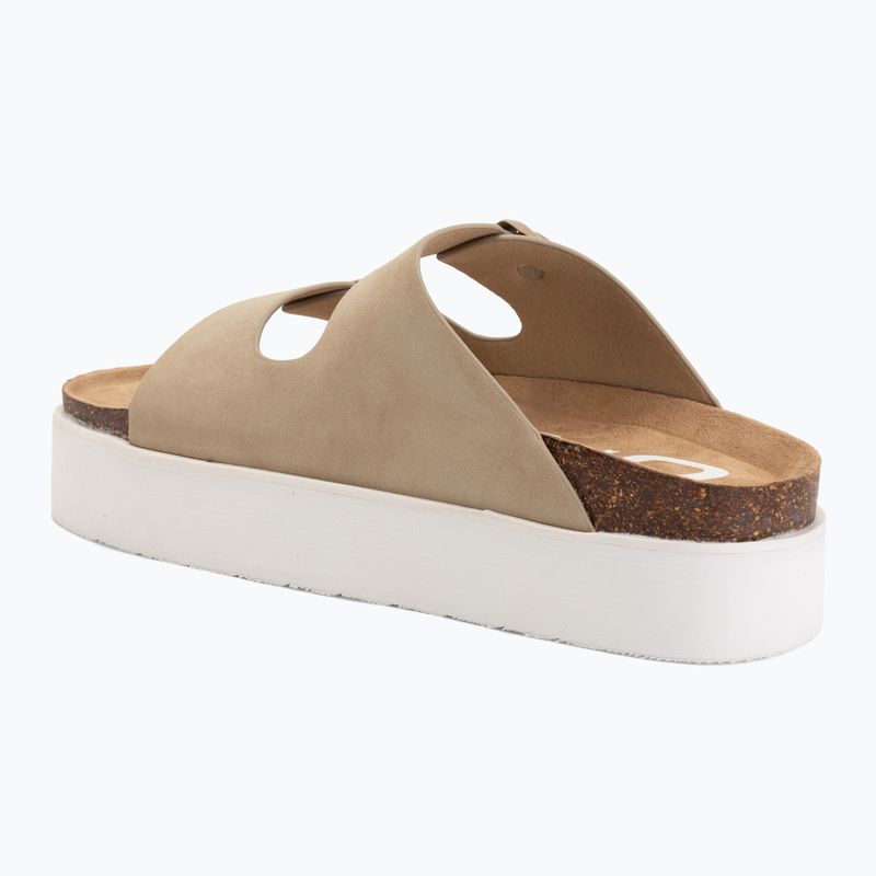 Klapki damskie O'Neill Sandy Platform Low tan 3
