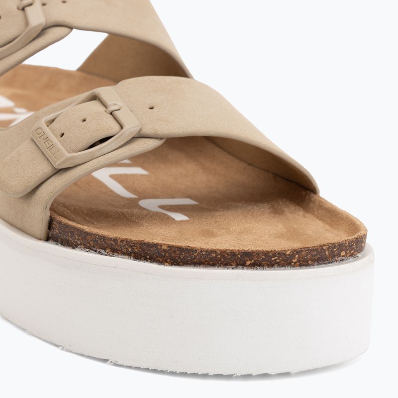 Klapki damskie O'Neill Sandy Platform Low tan 7