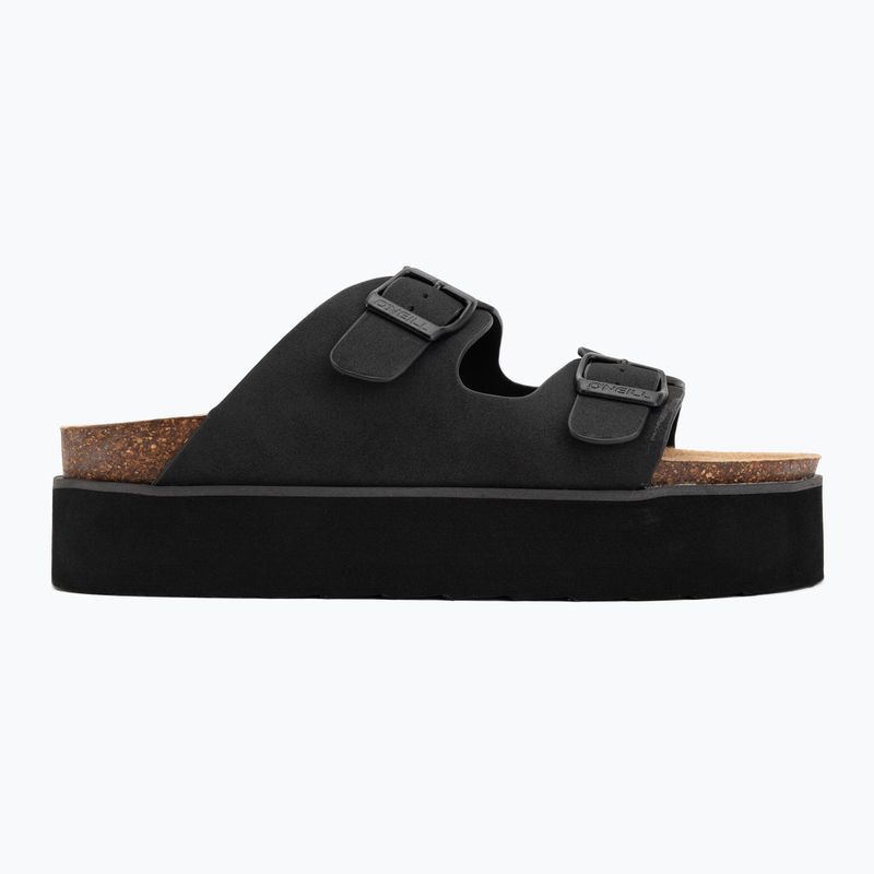Klapki damskie O'Neill Sandy Platform Low black 2
