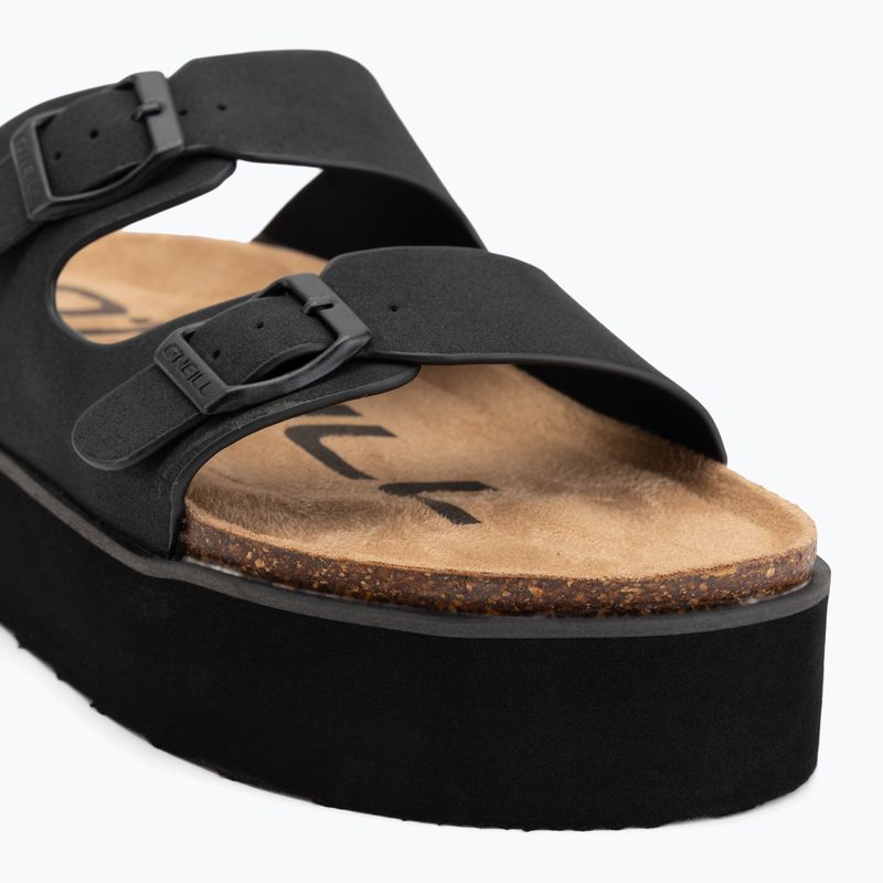 Klapki damskie O'Neill Sandy Platform Low black 7