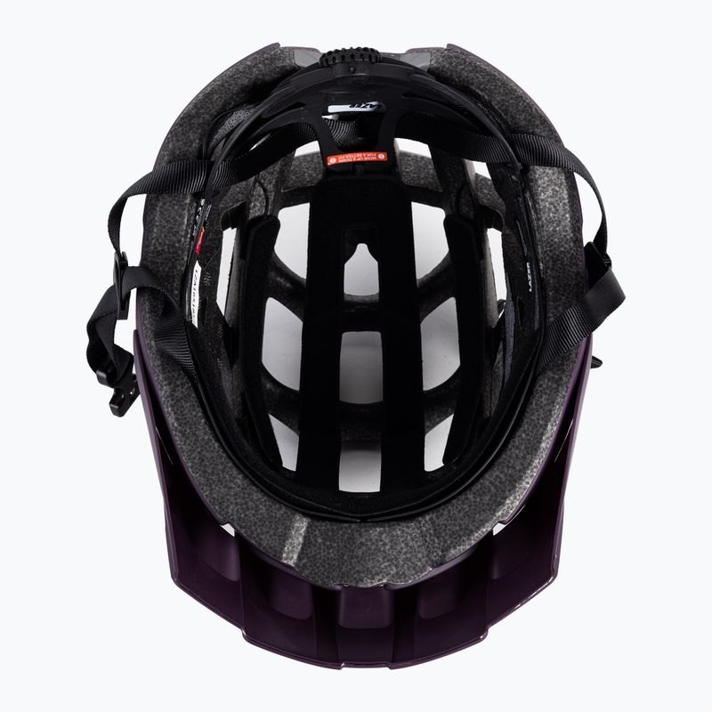 Kask rowerowy Lazer Roller matte mulberry 5