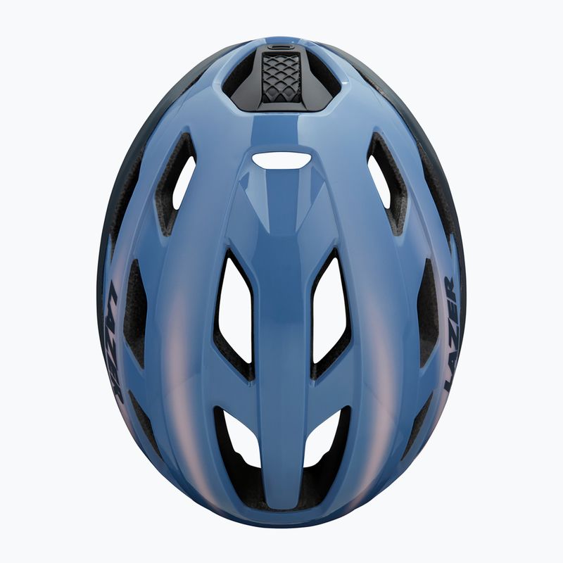 Kask rowerowy Lazer Strada KinetiCore light blue sunset 13