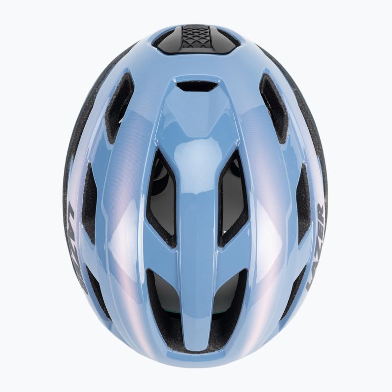 Kask rowerowy Lazer Strada KinetiCore light blue sunset 6