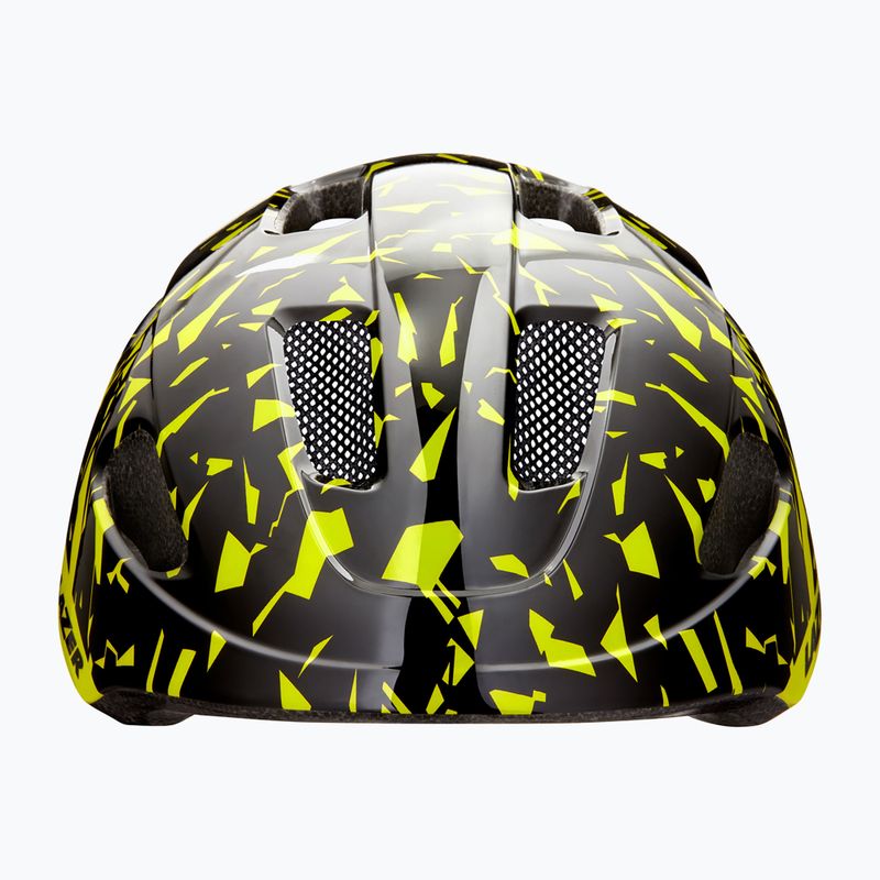 Kask rowerowy dziecięcy Lazer Nutz KinetiCore black flash/yellow 9