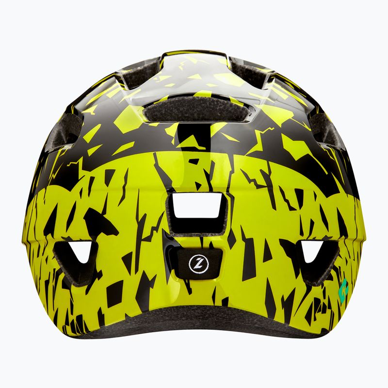 Kask rowerowy dziecięcy Lazer Nutz KinetiCore black flash/yellow 11