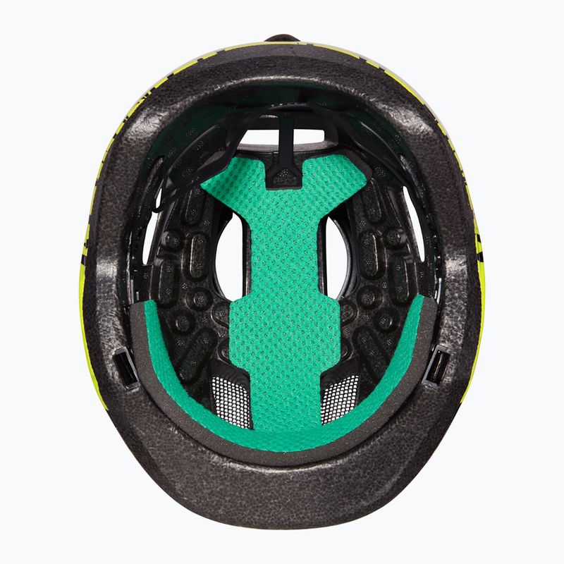 Kask rowerowy dziecięcy Lazer Nutz KinetiCore black flash/yellow 13
