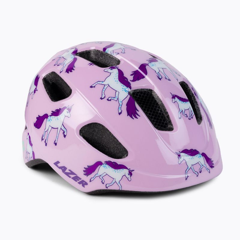 Kask rowerowy dziecięcy Lazer Nutz KC unicorns