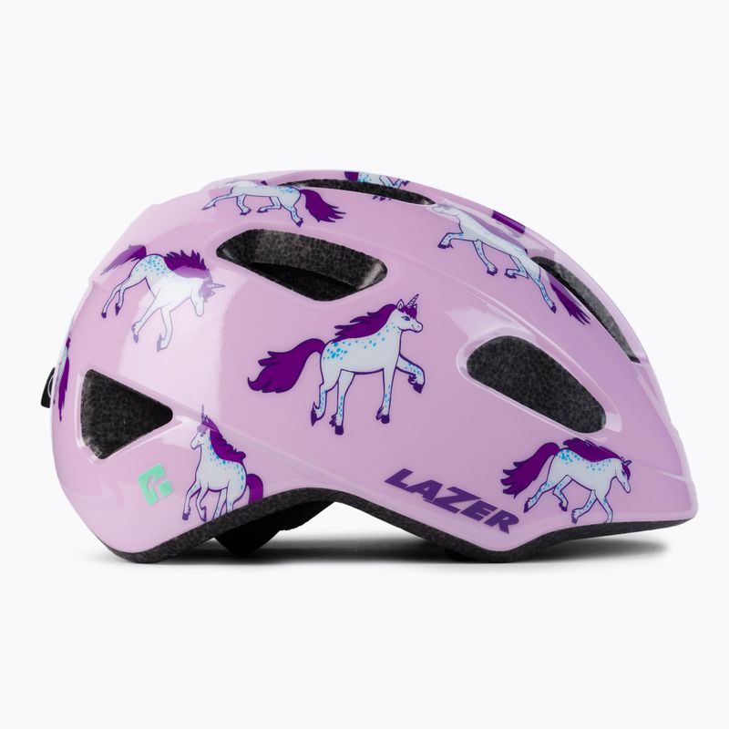 Kask rowerowy dziecięcy Lazer Nutz KC unicorns 3