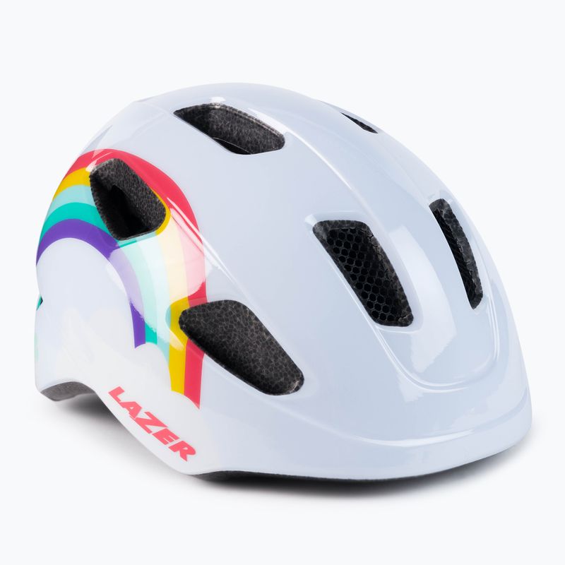 Kask rowerowy dziecięcy Lazer Pnut KinetiCore rainbow