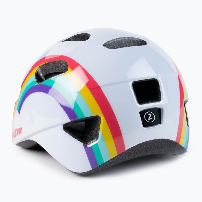 Kask rowerowy dziecięcy Lazer Pnut KinetiCore rainbow 4