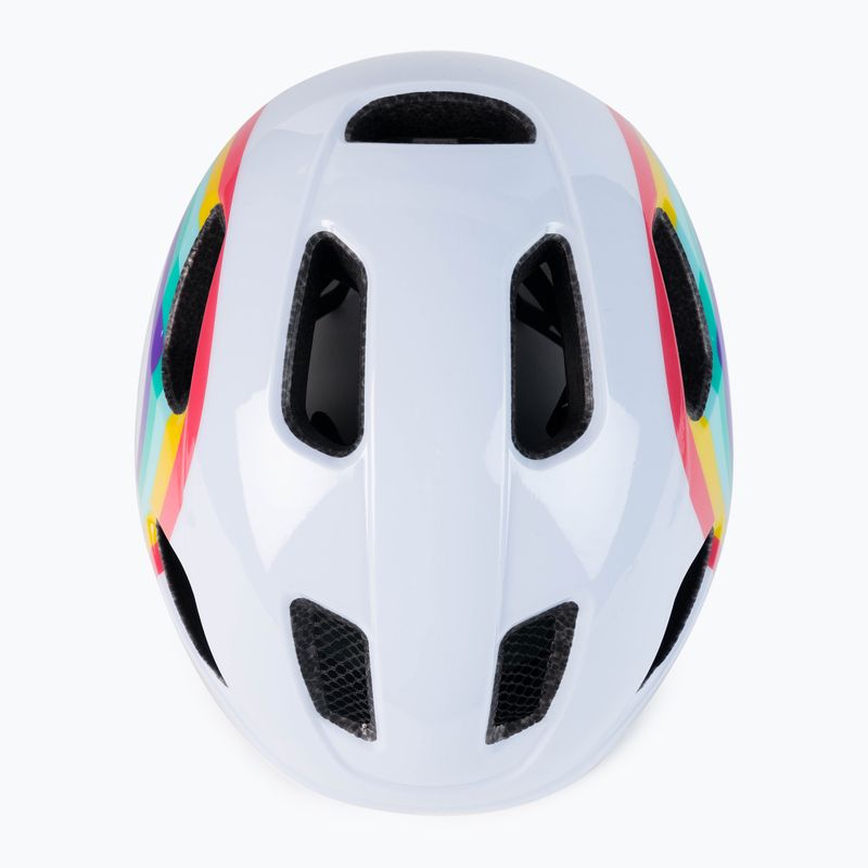 Kask rowerowy dziecięcy Lazer Pnut KC rainbow 6