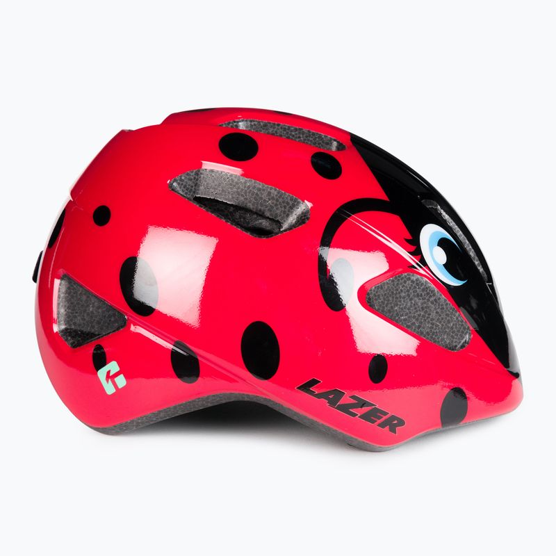 Kask rowerowy dziecięcy Lazer Pnut KC ladybug 3