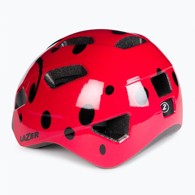 Kask rowerowy dziecięcy Lazer Pnut KC ladybug 4