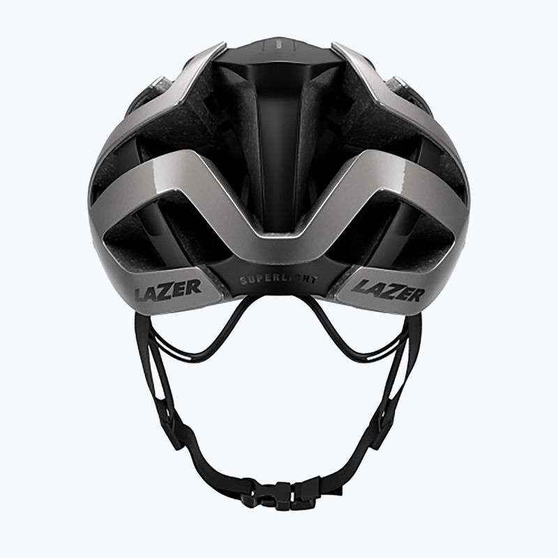 Kask rowerowy Lazer Genesis gloss titanium 4