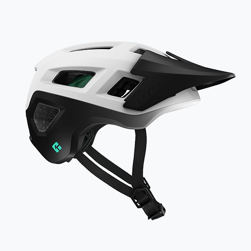 Kask rowerowy Lazer Coyote KinetiCore matte white/black