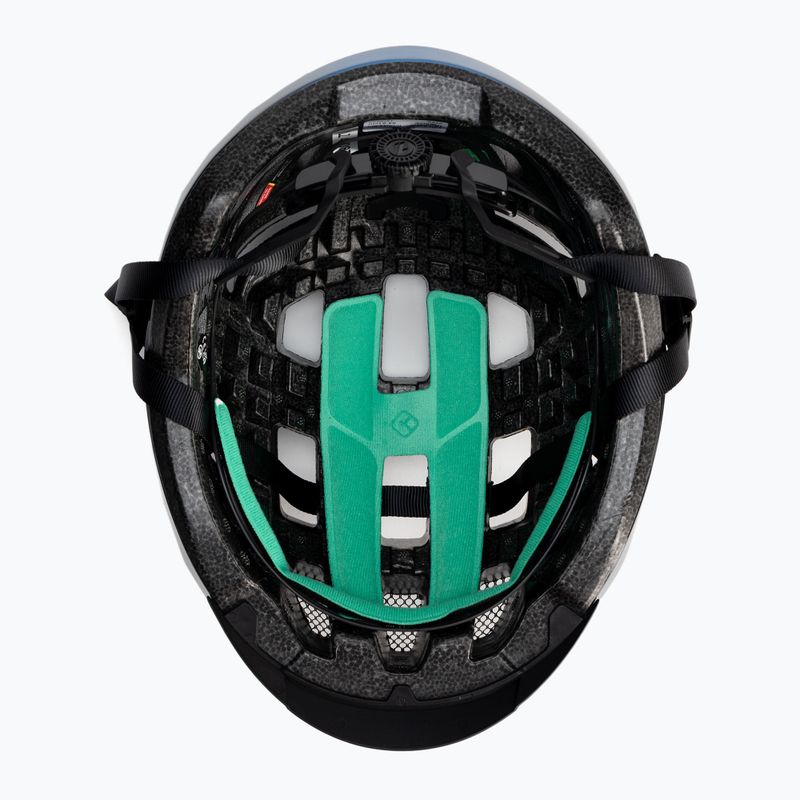 Kask rowerowy Lazer Codax KinetiCore + net blue/black 5