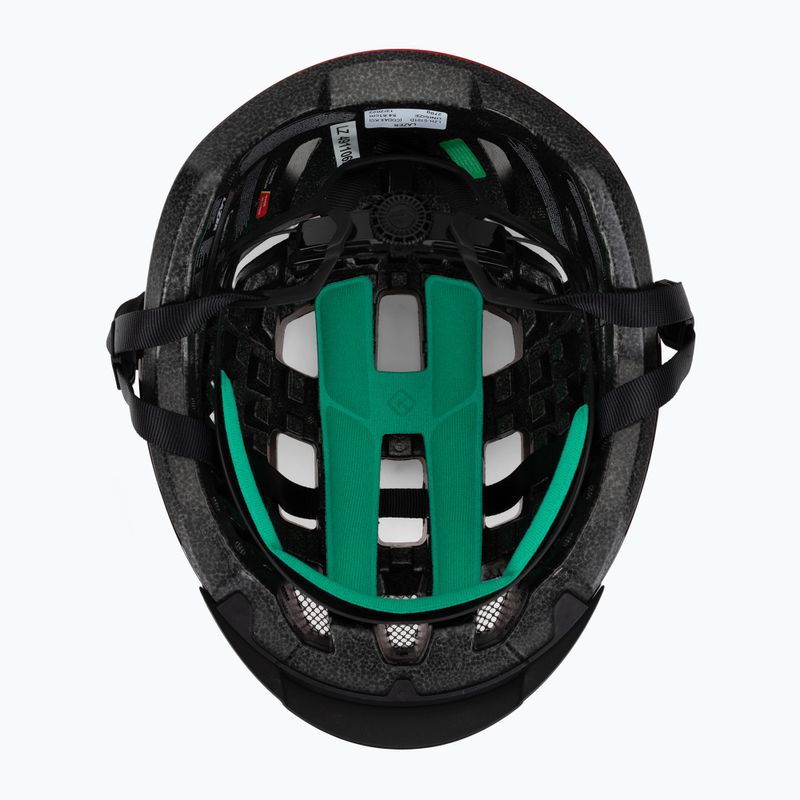 Kask rowerowy Lazer Codax KinetiCore + net red/black 5