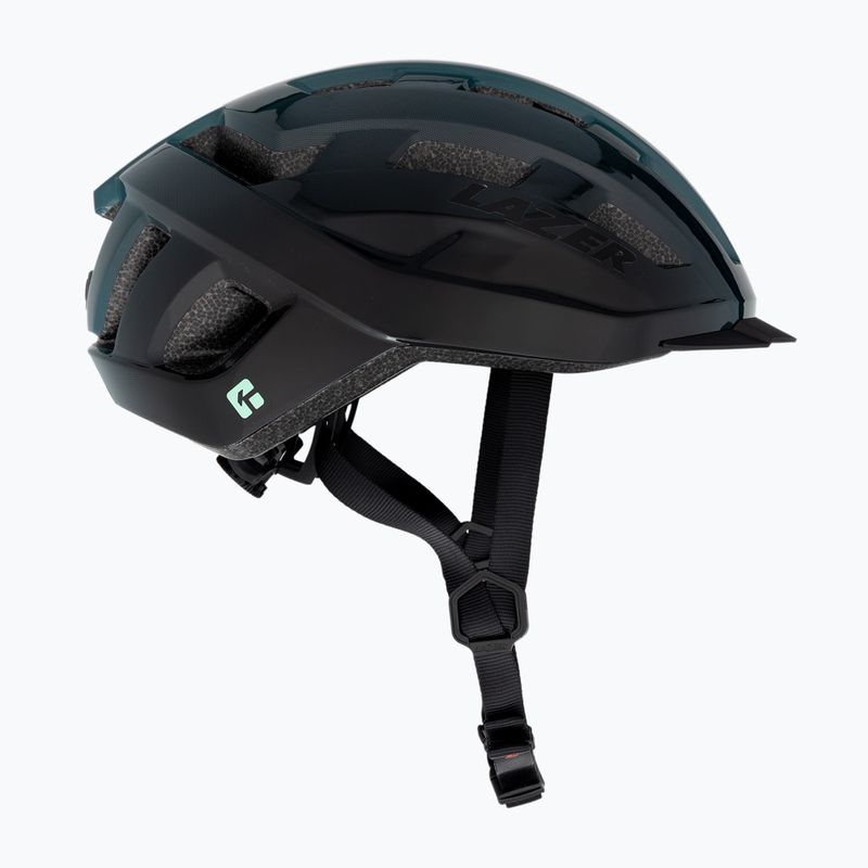 Kask rowerowy Lazer Codax KinetiCore + net dark green/black 4