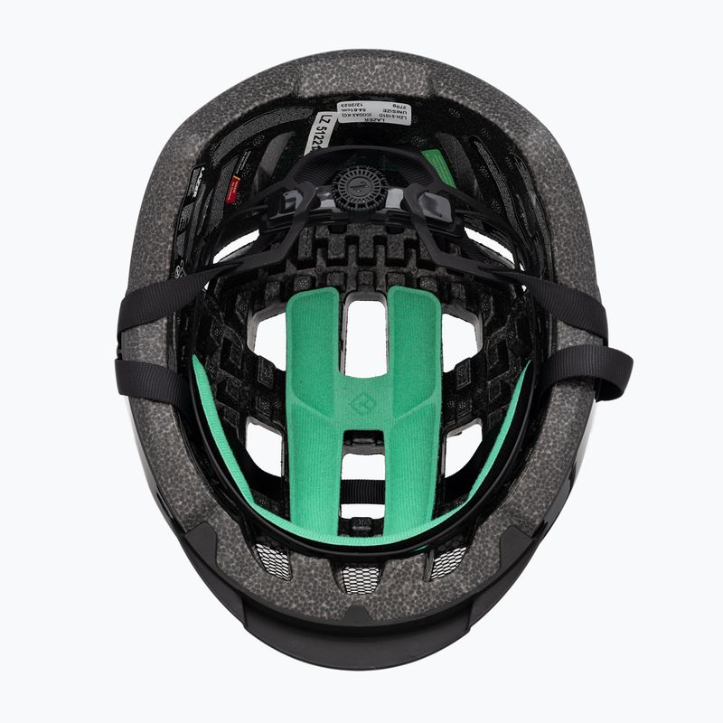 Kask rowerowy Lazer Codax KinetiCore + net dark green/black 5