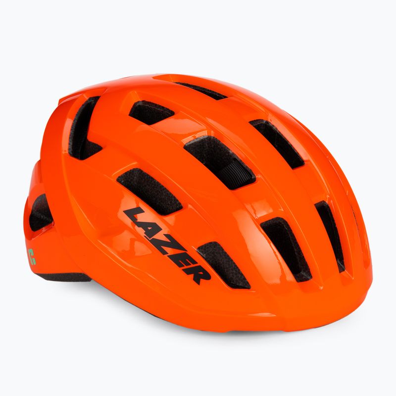 Kask rowerowy Lazer Tempo KinetiCore flash orange