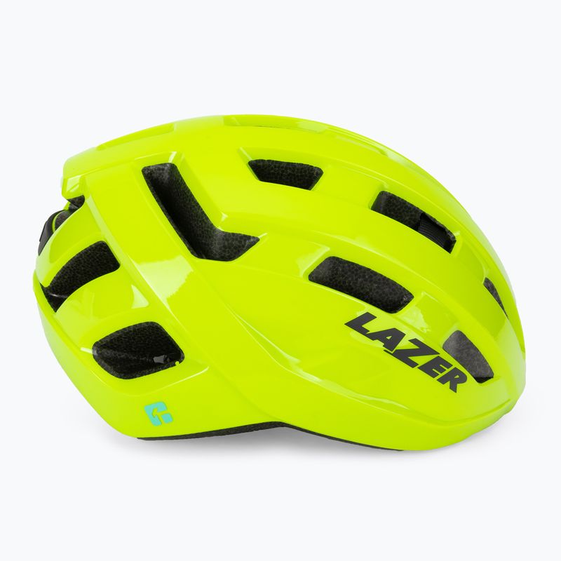 Kask rowerowy Lazer Tempo KinetiCore flash yellow 3