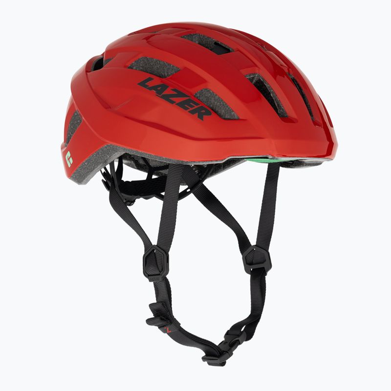 Kask rowerowy Lazer Tempo KinetiCore red