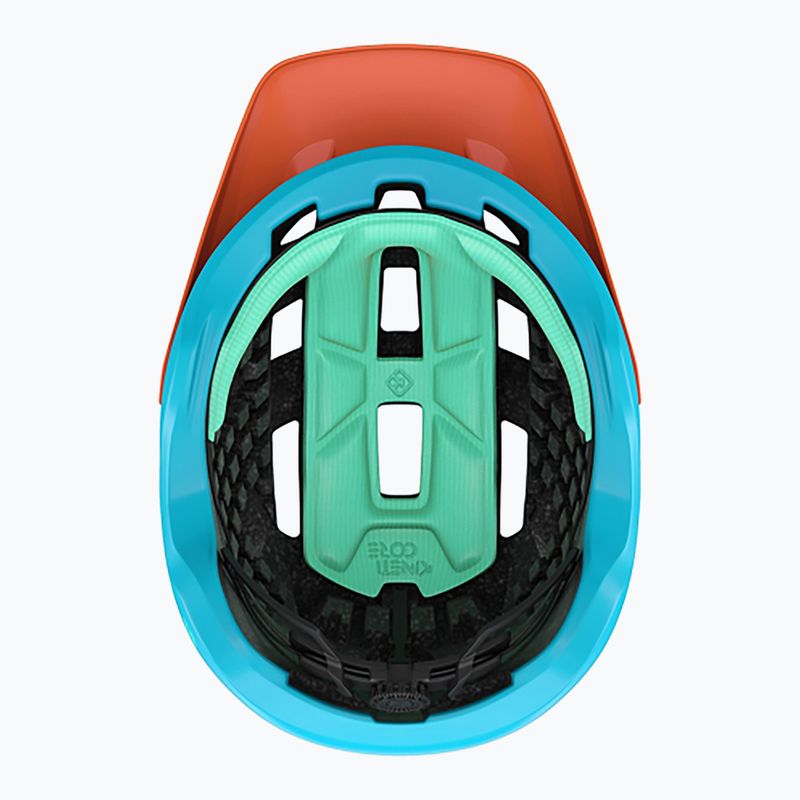 Kask rowerowy Lazer Coyote KinetiCore matte sunset 6
