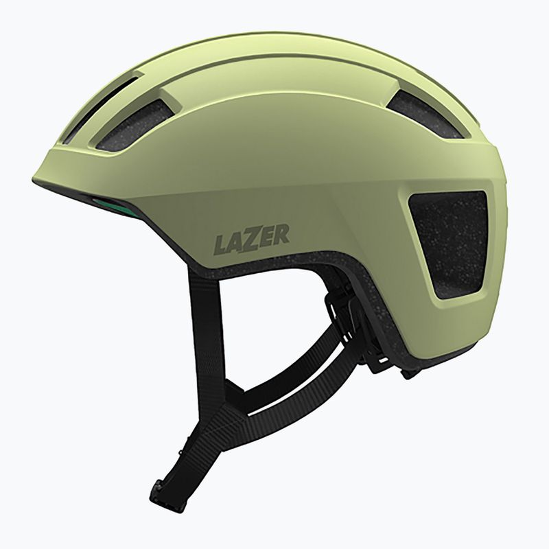 Kask rowerowy Lazer Verde KinetiCore matte lemongrass 2