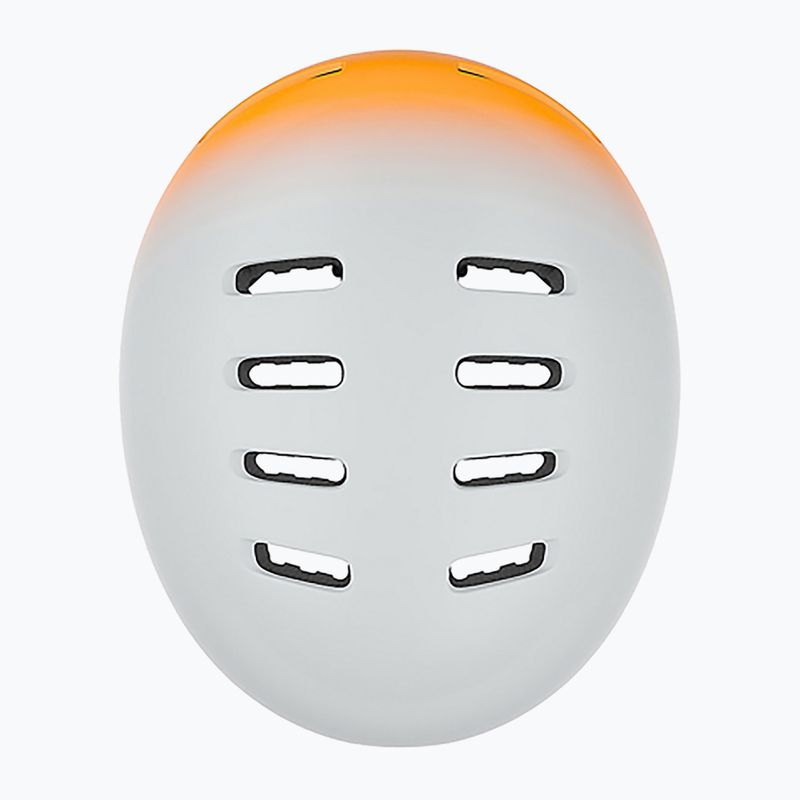 Kask rowerowy Lazer One+ silver/orange 5