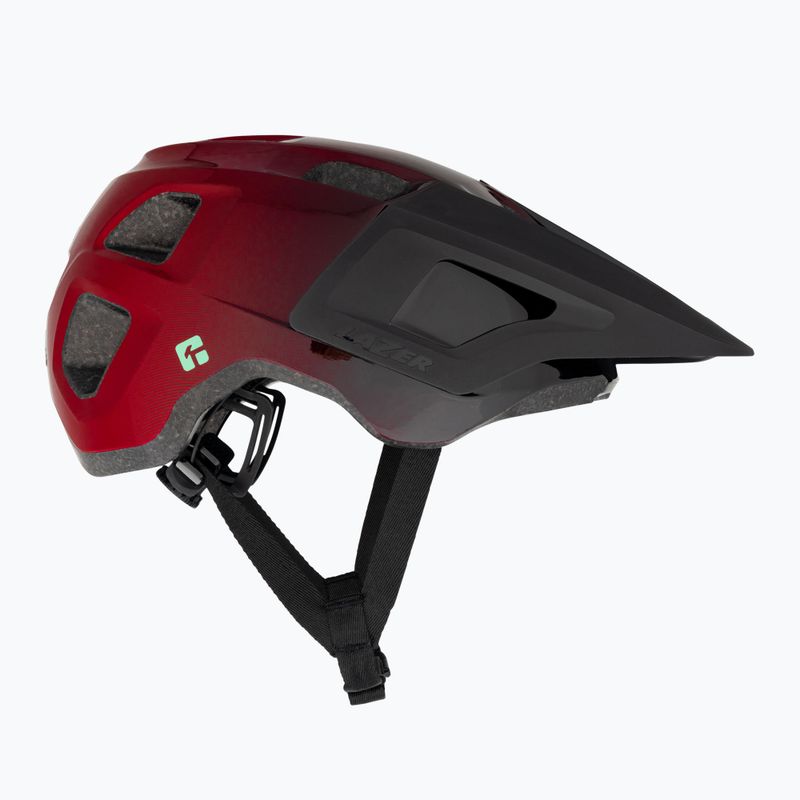 Kask rowerowy dziecięcy Lazer Finch KinetiCore metallic red 4